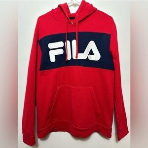 *FILA|Graphic Sweatshirt Hoodie|Size Large